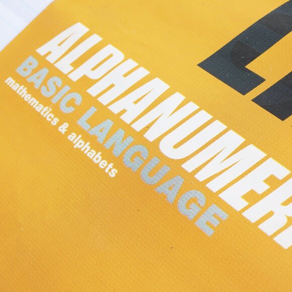 Alphanumeric Official Promo Vinyl Banner Deadstock VTG Vintage Skate Skateboard - Picture 4 of 4